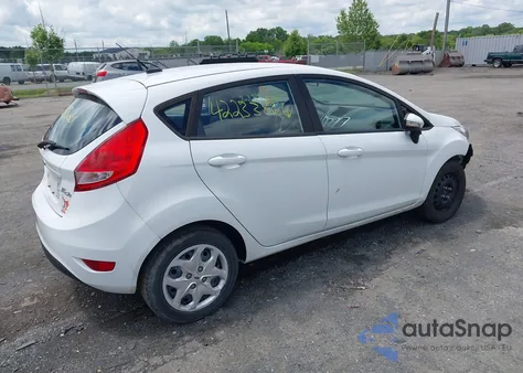 2013 Ford Fiesta Se из США, поврежденный, VIN 3FADP4EJ0DM186864